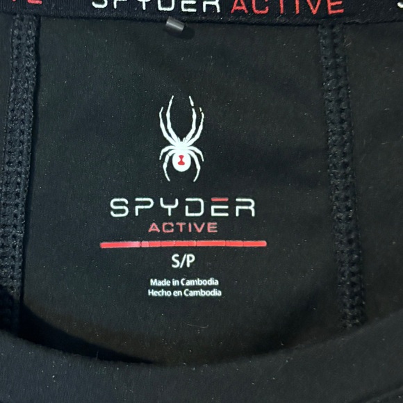 Super Cute Women’s Spider Long Sleeve Athletic Shirt Size Small Petite - Picture 4 of 6